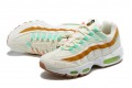 Nike Air Max 95 TT (M) White  Green Brown Running Shoes CZ0154-100 