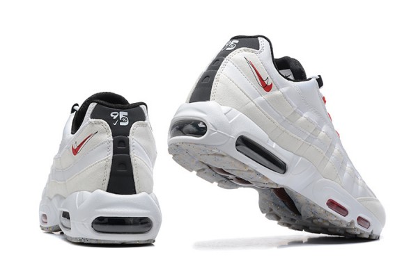 Nike Air Max 95 TT (M) White Black Running Shoes DQ0268-002