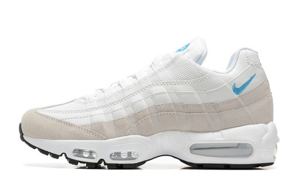 Nike Air Max 95 TT (M) White Blue Running Shoes DJ9981-100