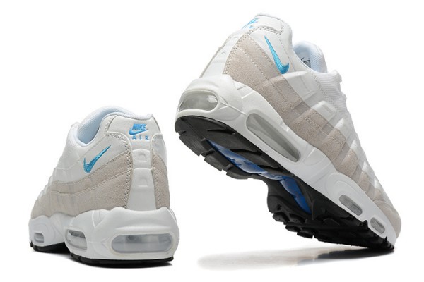 Nike Air Max 95 TT (M) White Blue Running Shoes DJ9981-100