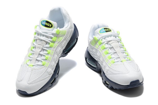 Nike Air Max 95 TT (M) White Blue Running Shoes DX1819-100