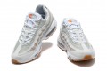 Nike Air Max 95 TT (M) White Grey and Orange Running Shoes DM0011-100 