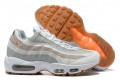 Nike Air Max 95 TT (M) White Grey and Orange Running Shoes DM0011-100 