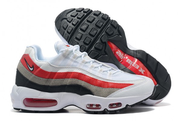 Nike Air Max 95 TT (M) White Red Running Shoes DQ3430-001