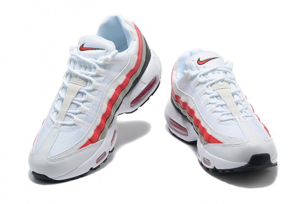 Nike Air Max 95 TT (M) White Red Running Shoes DQ3430-001