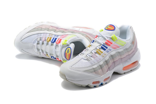 Nike Air Max 95 TT (W M) White Multi Running Shoes DH5722-100