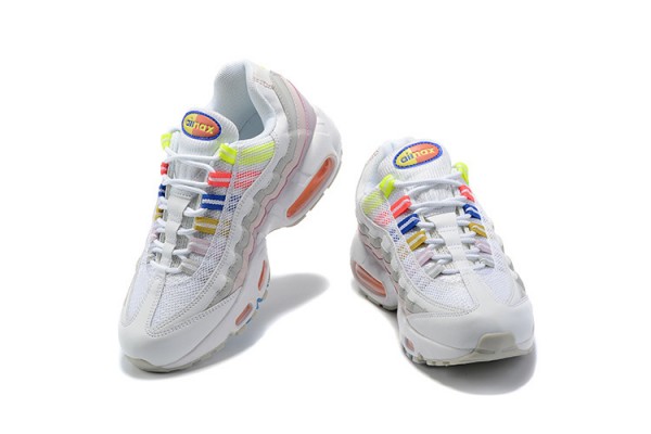 Nike Air Max 95 TT (W M) White Multi Running Shoes DH5722-100