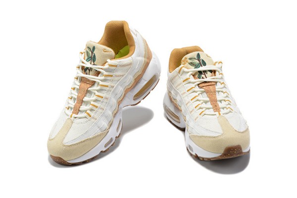 Nike Air Max 95 TT (W) White Brown Running Shoes DC3991-100