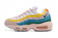 Nike Air Max 95 TT (W) Yellow Pink White Running Shoes DQ9323-200