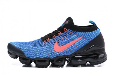 Nike Air VaporMax Flyknit 3 (W/M) Black Blue Running Shoes AJ6900-015