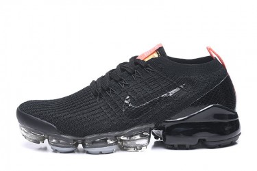 Nike Air VaporMax Flyknit 3 (W/M) Black Orange Running Shoes