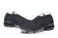 Nike Air VaporMax Flyknit 3 (W/M) Black Orange Running Shoes