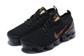 Nike Air VaporMax Flyknit 3 (W/M) Black Red Running Shoes CU1926-001