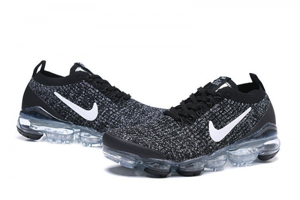 Nike Air VaporMax Flyknit 3 (W/M) Black White Running Shoes AJ6900-212