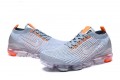 Nike Air VaporMax Flyknit 3 (W/M) Grey Orange Running Shoes AJ6900-003