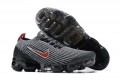 Nike Air VaporMax Flyknit 3 (W/M) Grey Red Running Shoes AJ6900-012