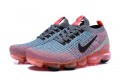 Nike Air VaporMax Flyknit 3 (W/M) Grey Red Running Shoes AJ6900-601