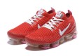 Nike Air VaporMax Flyknit 3 (W/M) Red White Running Shoes CU4756-600