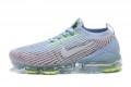 Nike Air VaporMax Flyknit 3 (W/M) White Blue Running Shoes AJ6910-200