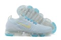 Nike Air VaporMax Flyknit 3 (W/M) White Blue Running Shoes AJ6910-500