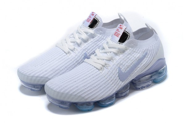 Nike Air VaporMax Flyknit 3 (W/M) White Running Shoes CW5643-100