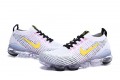 Nike Air VaporMax Flyknit 3 (W/M) White Yellow Running Shoes AJ6900-103