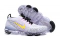 Nike Air VaporMax Flyknit 3 (W/M) White Yellow Running Shoes AJ6900-103