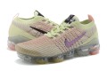 Nike Air VaporMax Flyknit 3 (W/M) Yellow Black Running Shoes AJ6910-700