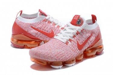 Nike Air VaporMax Flyknit 3 (W) Pink Red Running Shoes CK0730-188