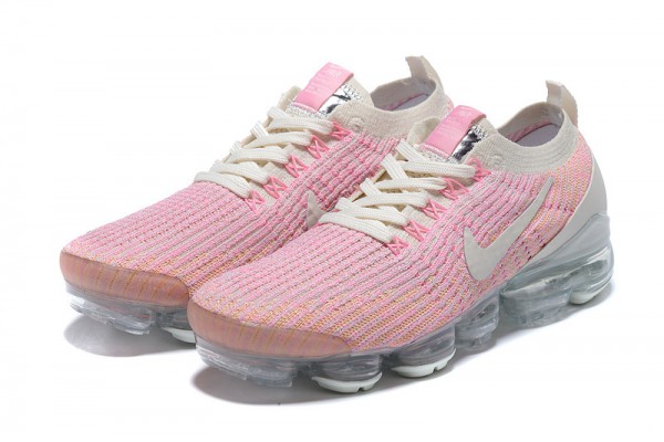 Nike Air VaporMax Flyknit 3 (W) Pink White Running Shoes AJ6910-008