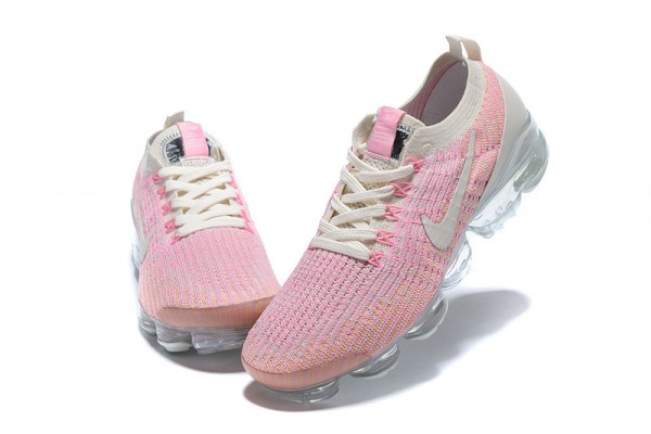 Nike Air VaporMax Flyknit 3 (W) Pink White Running Shoes AJ6910-008