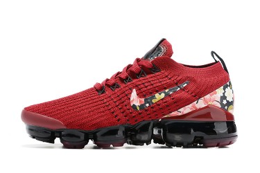 Nike Air VaporMax Flyknit 3 (W) Red Black Running Shoes CT1274 -600