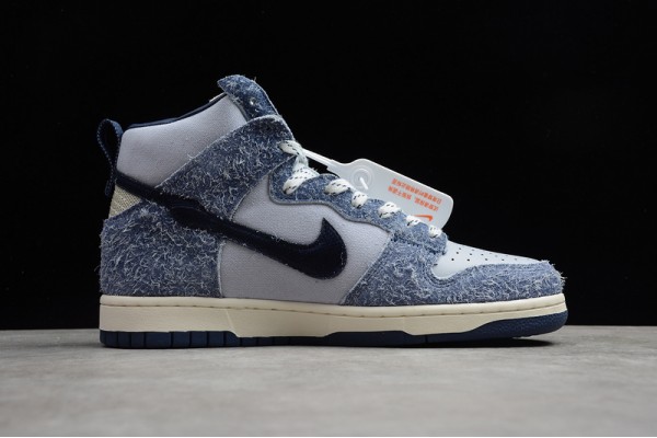 Nike SB Dunk High Blue --CW32092-400 Casual Shoes Unisex