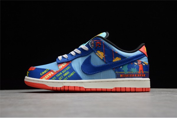 Nike SB Dunk High Firecracker --DD8477-446 Casual Shoes Unisex