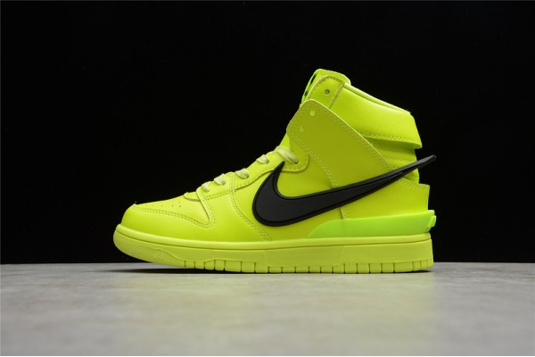 Nike SB Dunk High Flash Lime --CU7544-300 Casual Shoes Unisex