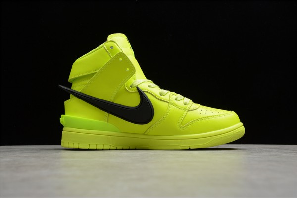 Nike SB Dunk High Flash Lime --CU7544-300 Casual Shoes Unisex