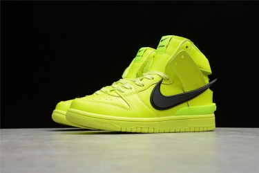 Nike SB Dunk High Flash Lime --CU7544-300 Casual Shoes Unisex