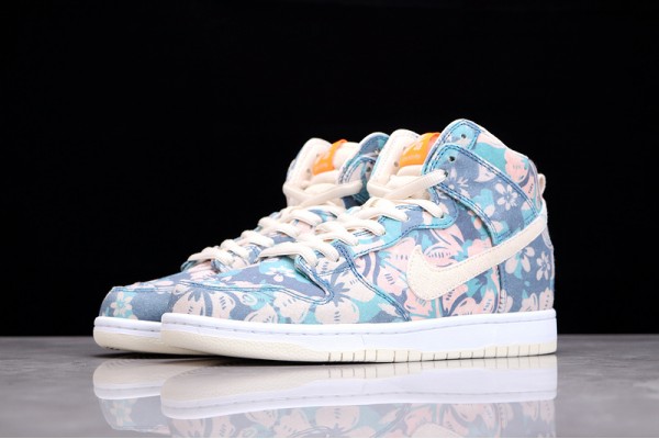 Nike SB Dunk High Hawaii --CZ2232-300 Casual Shoes Unisex