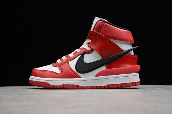 Nike SB Dunk High Red --CU7544-102 Casual Shoes Unisex