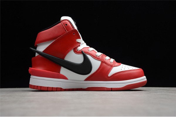 Nike SB Dunk High Red --CU7544-102 Casual Shoes Unisex