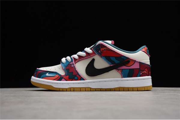 Nike SB Dunk Low Abstract Art --DH7695-600 Casual Shoes Unisex