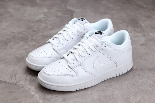 Nike SB Dunk Low Triple White --DD1503-109 Casual Shoes Unisex