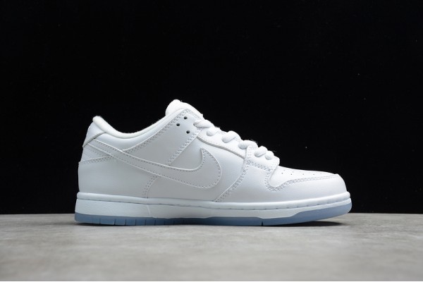 Nike SB Dunk Low White Ice --304292-100 Casual Shoes Unisex