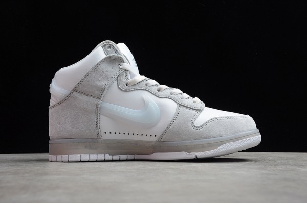 Nike SB Dunk Low White Platinum --DA1639-100 Casual Shoes Men