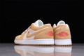 Jordan 1 Low SE Twine Orange Quartz Corduroy (W) DH7820-700 Yellow Unisex Sneaker