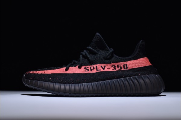 Adidas Yeezy 350 V2 "Red" Black Pink BY9612