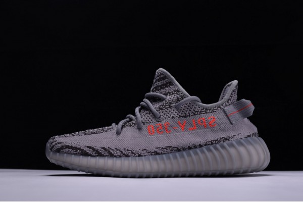 Adidas Yeezy 350 V2 "Beluga 2.0" Gray Red AH2203