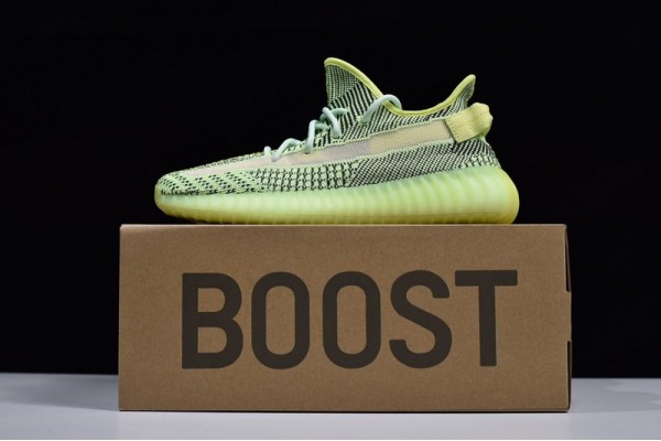 Adidas Yeezy 350 V2 "Yeezreel" Green Black FW5191