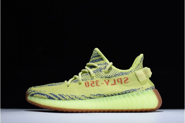 Adidas Yeezy 350 V2 "Semi Frozen" Green Blue Red B37572