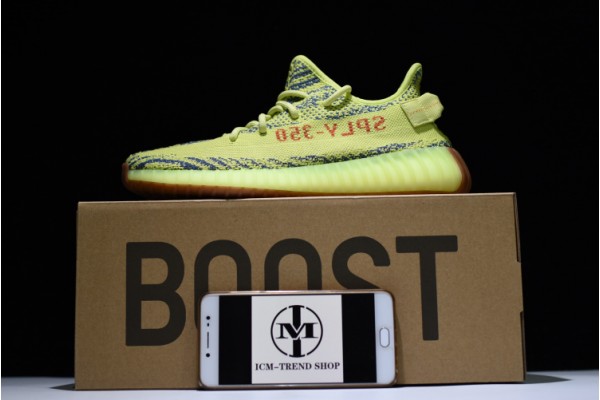 Adidas Yeezy 350 V2 "Semi Frozen" Green Blue Red B37572